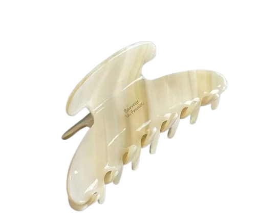 Pince à Cheveux Crabe Beige