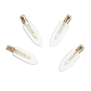 Barrettes à Cheveux Make-up Blanches