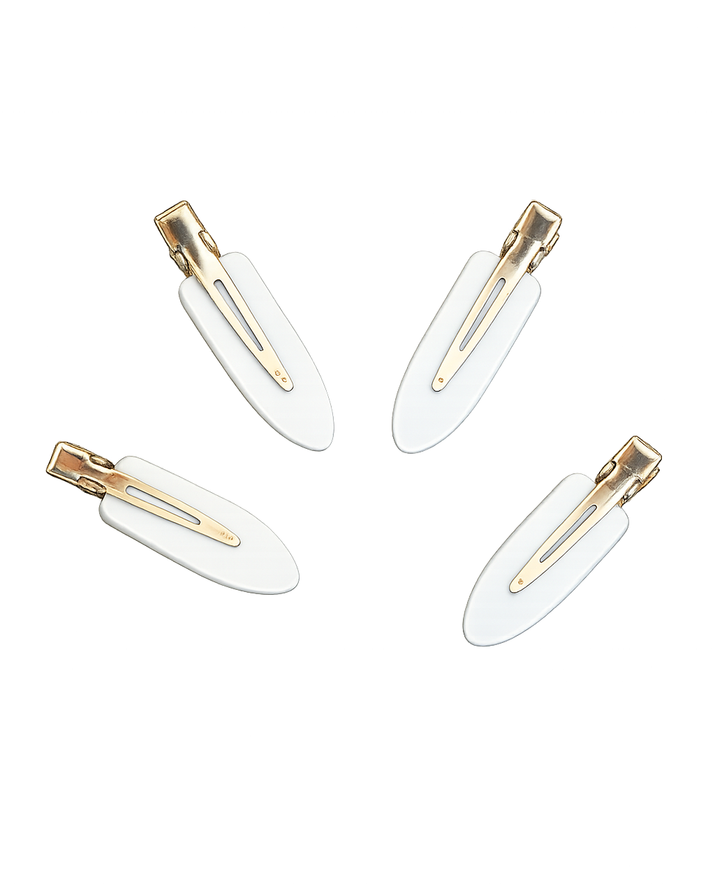 Barrettes à Cheveux Make-up Blanches