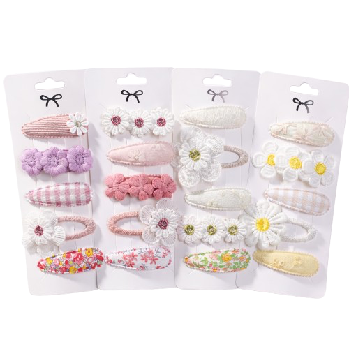 Lot de 4 Barrettes à Cheveux Enfant