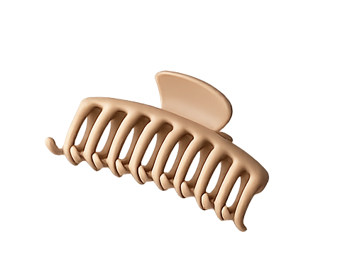 Pince à Cheveux Flexible Café