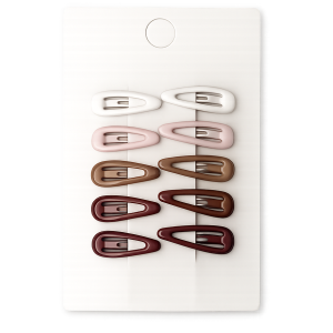 Lot de 10 Barrettes à Cheveux