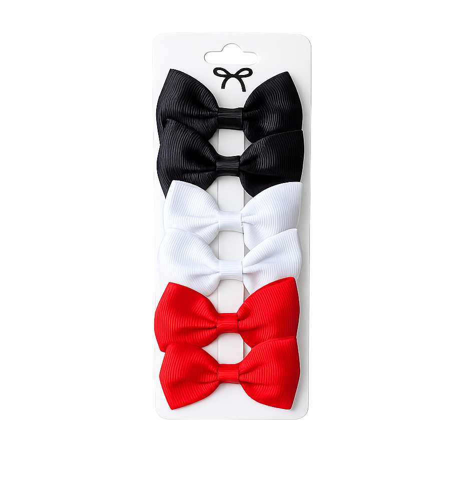 Lot de Barrettes à Cheveux 6 Pièces