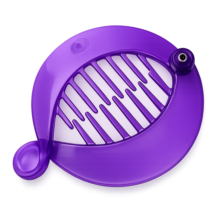 Pince à Cheveux Banane Violette